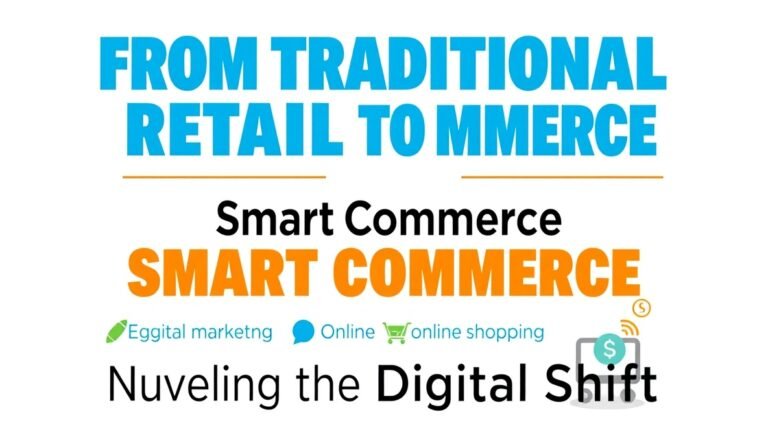 From Traditional Retail to Smart Commerce Navigating the Digital Shift