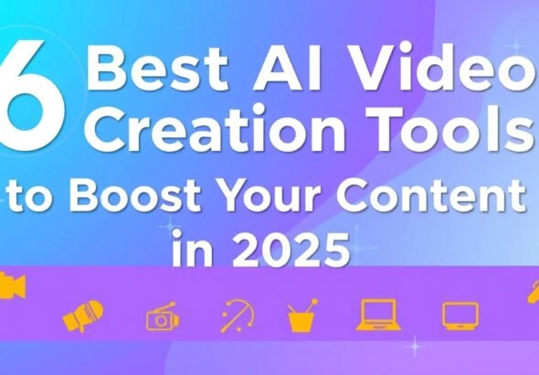 6 Best AI Video Creation Tools to Boost Your Content in 2025